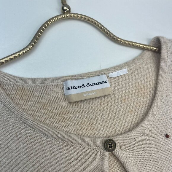 Alfred Dunner Vintage Crewel Embroidered Sweater Sleeveless Floral Ladies Size L - Picture 3 of 9